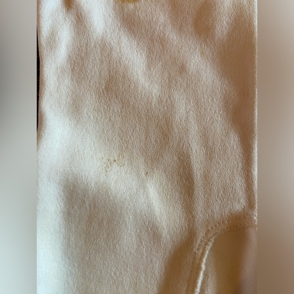 Vintage off-white gloves w/ embroidered detail - Picture 6 of 9